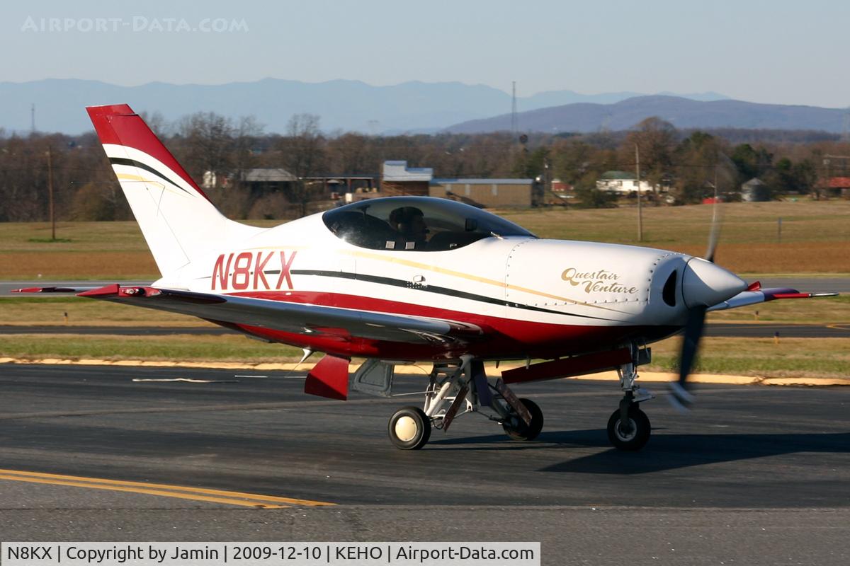 N8KX, 1992 Questair Venture 20 C/N 37, Stopping in for some fuel before braving high winds and turbulence over the mountains.