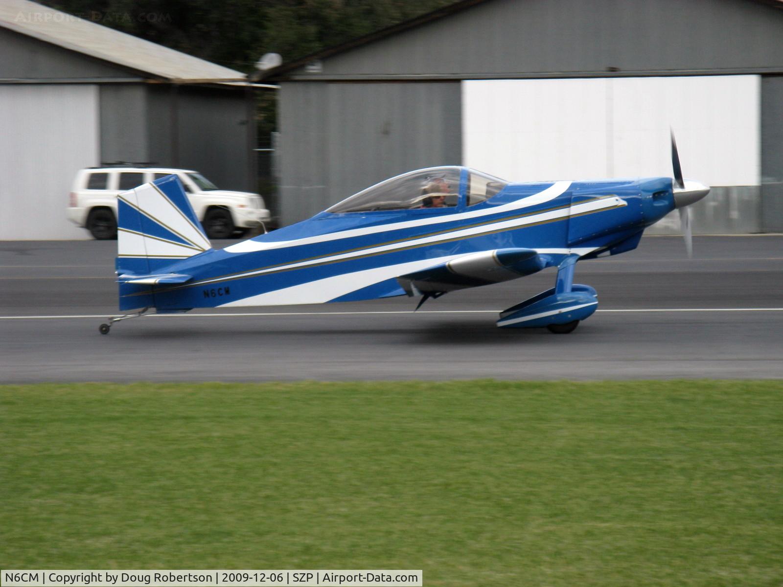 N6CM, 1978 Thorp T-18 Tiger C/N 712, 1978 Matthews THORP T-18 TIGER, Lycoming O-290, landing roll Rwy 04