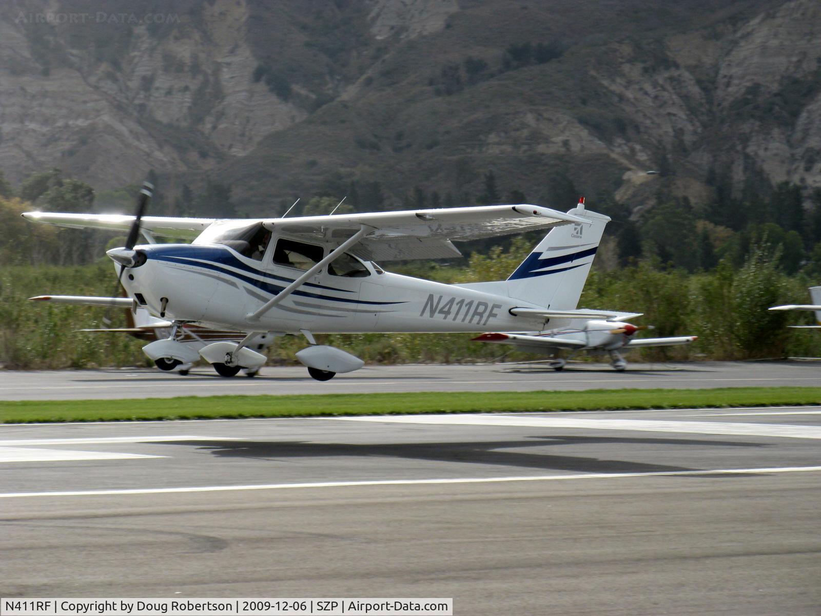 N411RF, 1964 Cessna 172F C/N 17252216, 1964 Cessna 172F, Continental O-300 145 Hp, landing Rwy 04