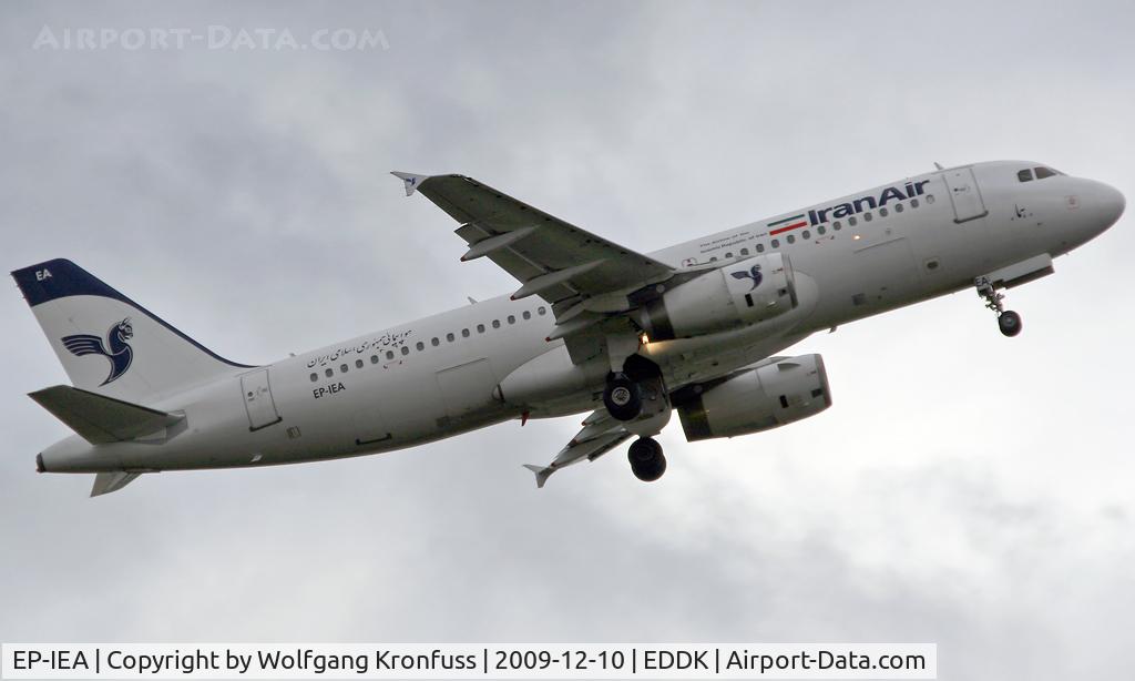 EP-IEA, 1995 Airbus A320-232 C/N 530, Iran Air