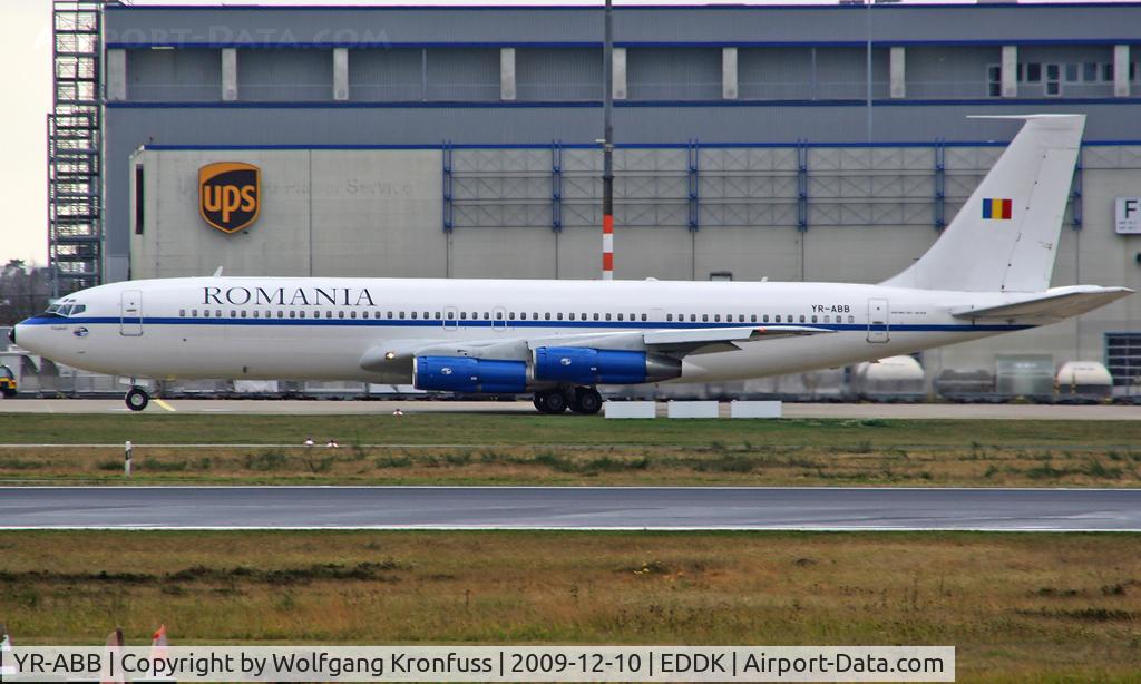 YR-ABB, 1974 Boeing 707-3K1C C/N 20804, Romavia