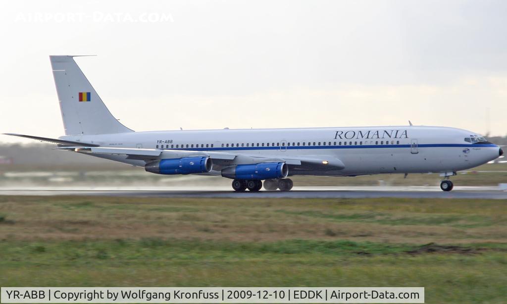 YR-ABB, 1974 Boeing 707-3K1C C/N 20804, Romavia