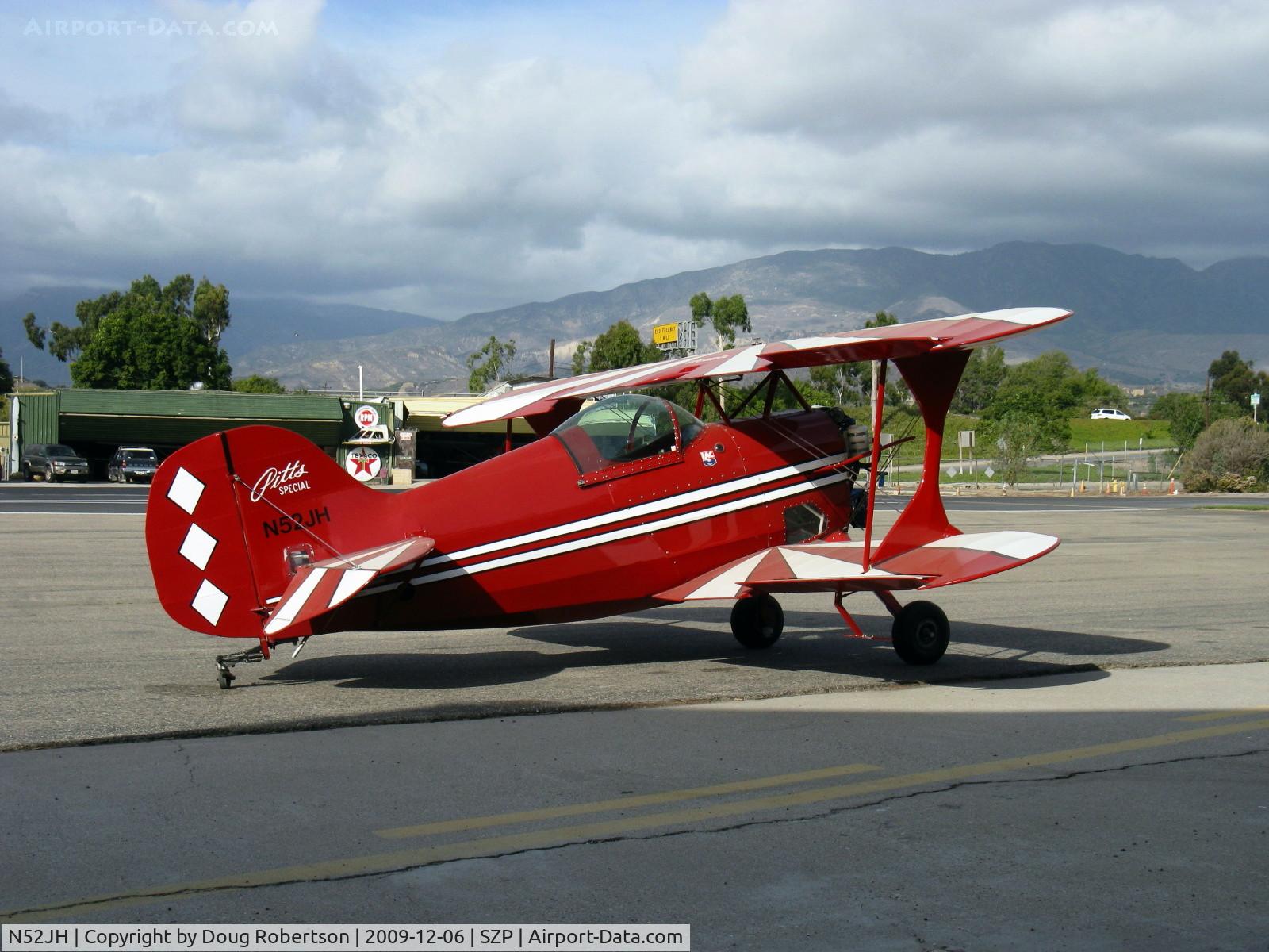 N52JH, 1981 Pitts S-1C Special C/N 1 (N52JH), 1981 Shea PITTS SPECIAL S-1C, Lycoming O&VO-360 180 Hp, engine removed