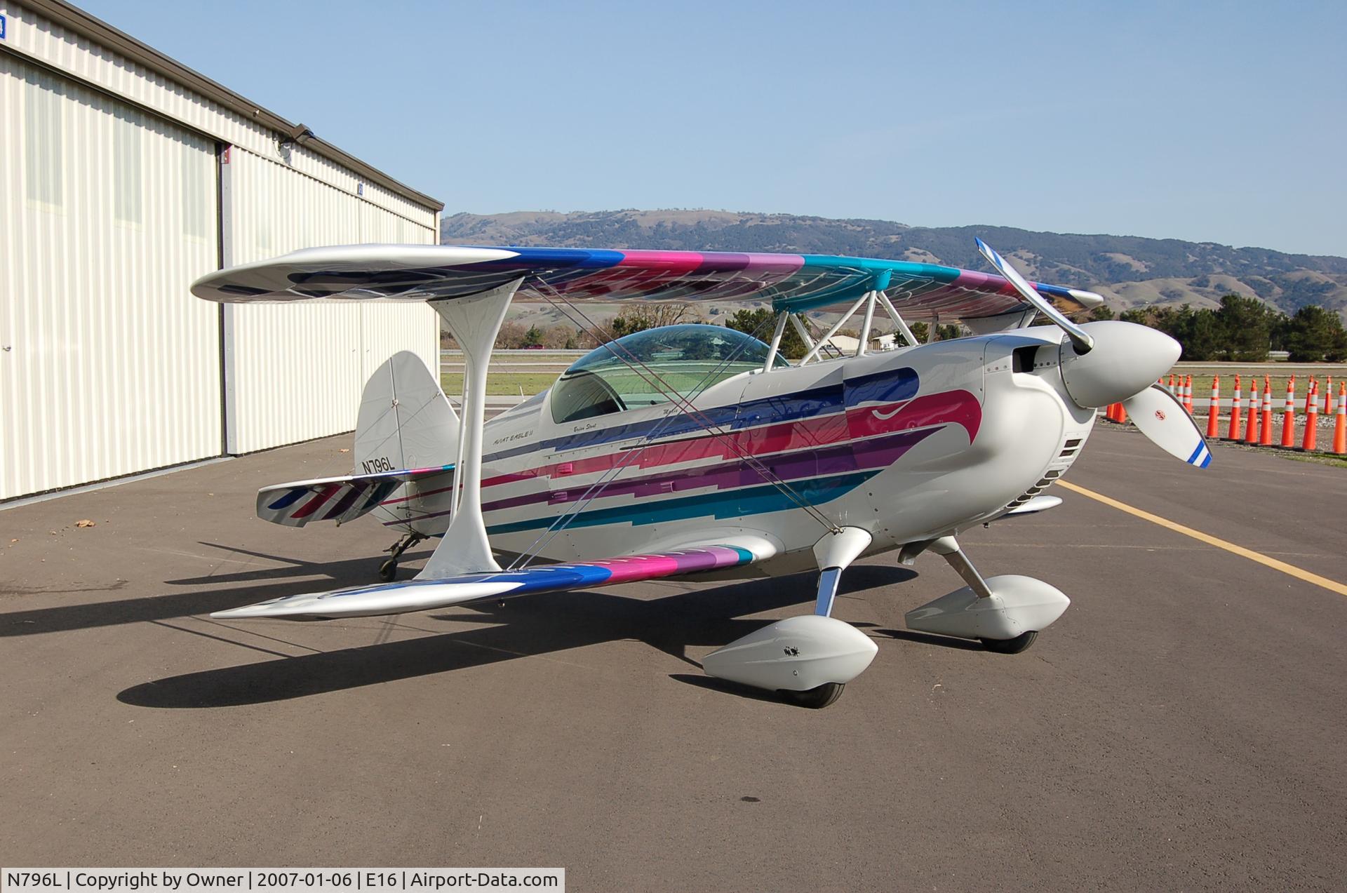 N796L, 1996 Christen Eagle II C/N GAR02, At South County Airport