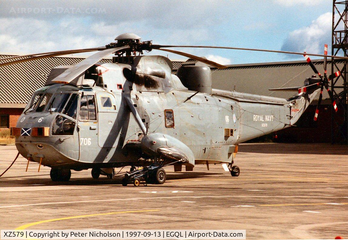 XZ579, 1977 Westland Sea King HAS.6 C/N WA847, Another view of the 819 Squadron Sea King HAS.6 at the 1997 RAF Leuchars Airshow.