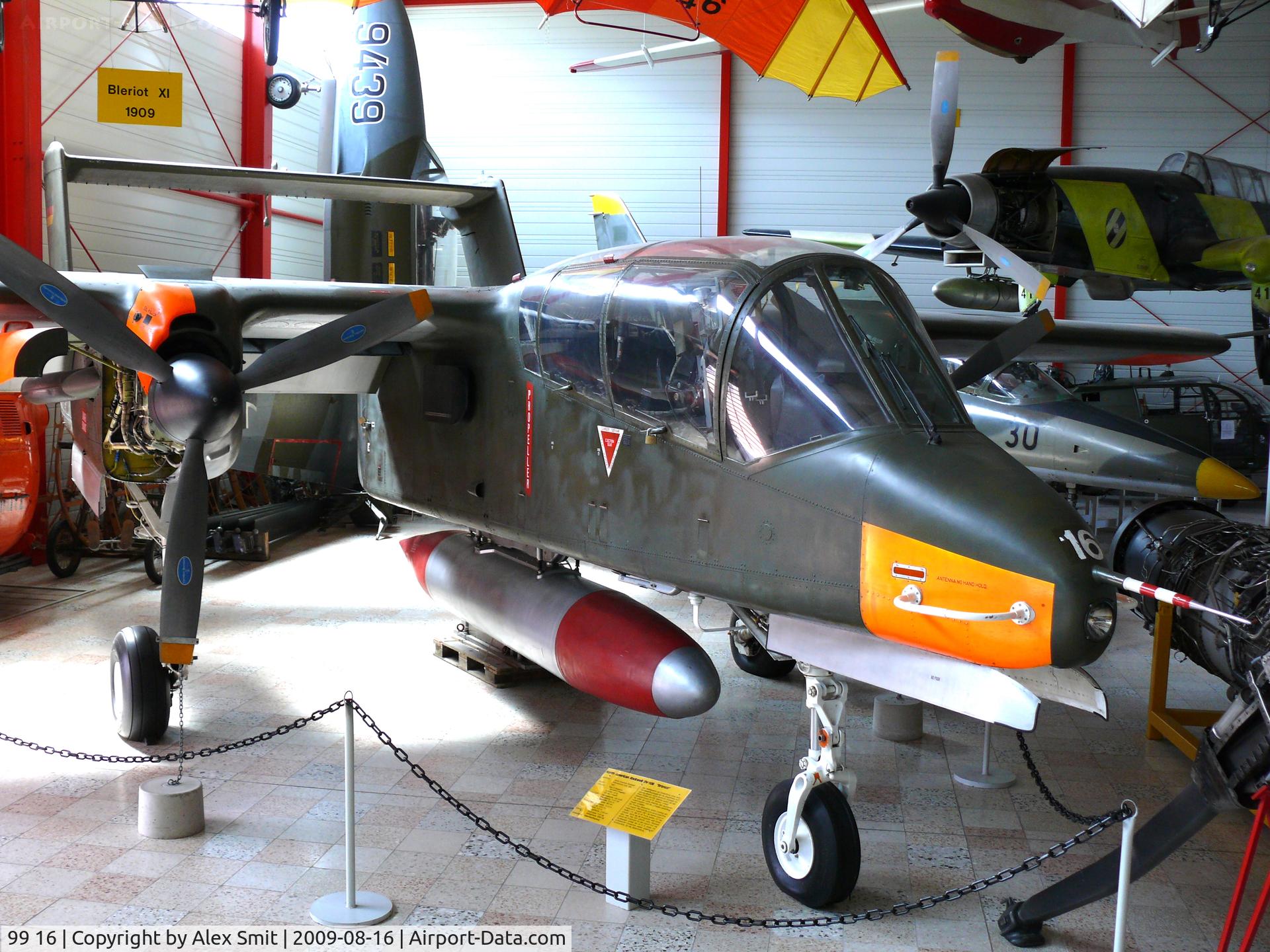 99 16, North American OV-10B Bronco C/N 338-1, Rockwell OV-10B Bronco 99+16 German Air Force Hermerskeil Museum Flugausstellung Junior
