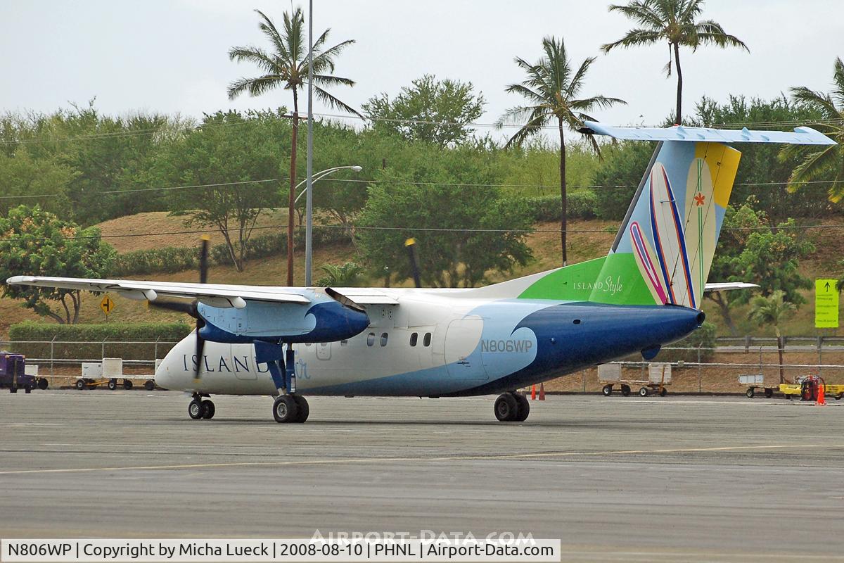 N806WP, 1993 De Havilland Canada DHC-8-103 Dash 8 C/N 357, At Honolulu