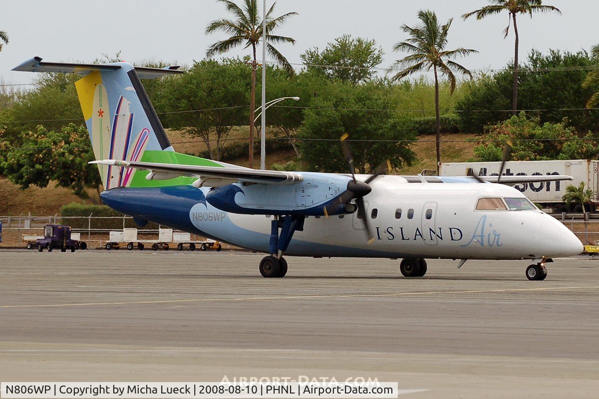 N806WP, 1993 De Havilland Canada DHC-8-103 Dash 8 C/N 357, At Honolulu