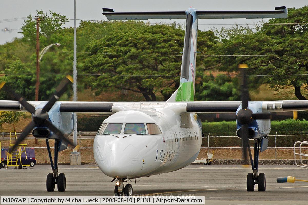 N806WP, 1993 De Havilland Canada DHC-8-103 Dash 8 C/N 357, At Honolulu