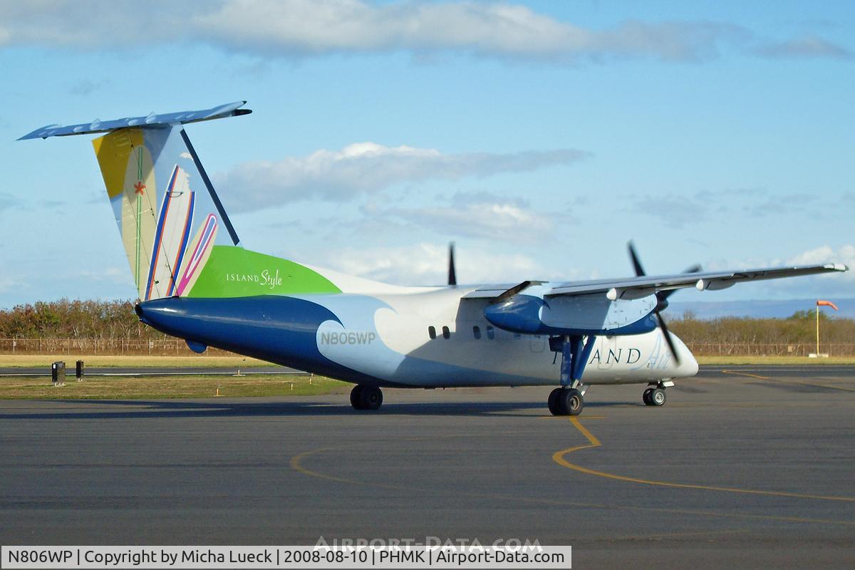 N806WP, 1993 De Havilland Canada DHC-8-103 Dash 8 C/N 357, At Molokai, HI