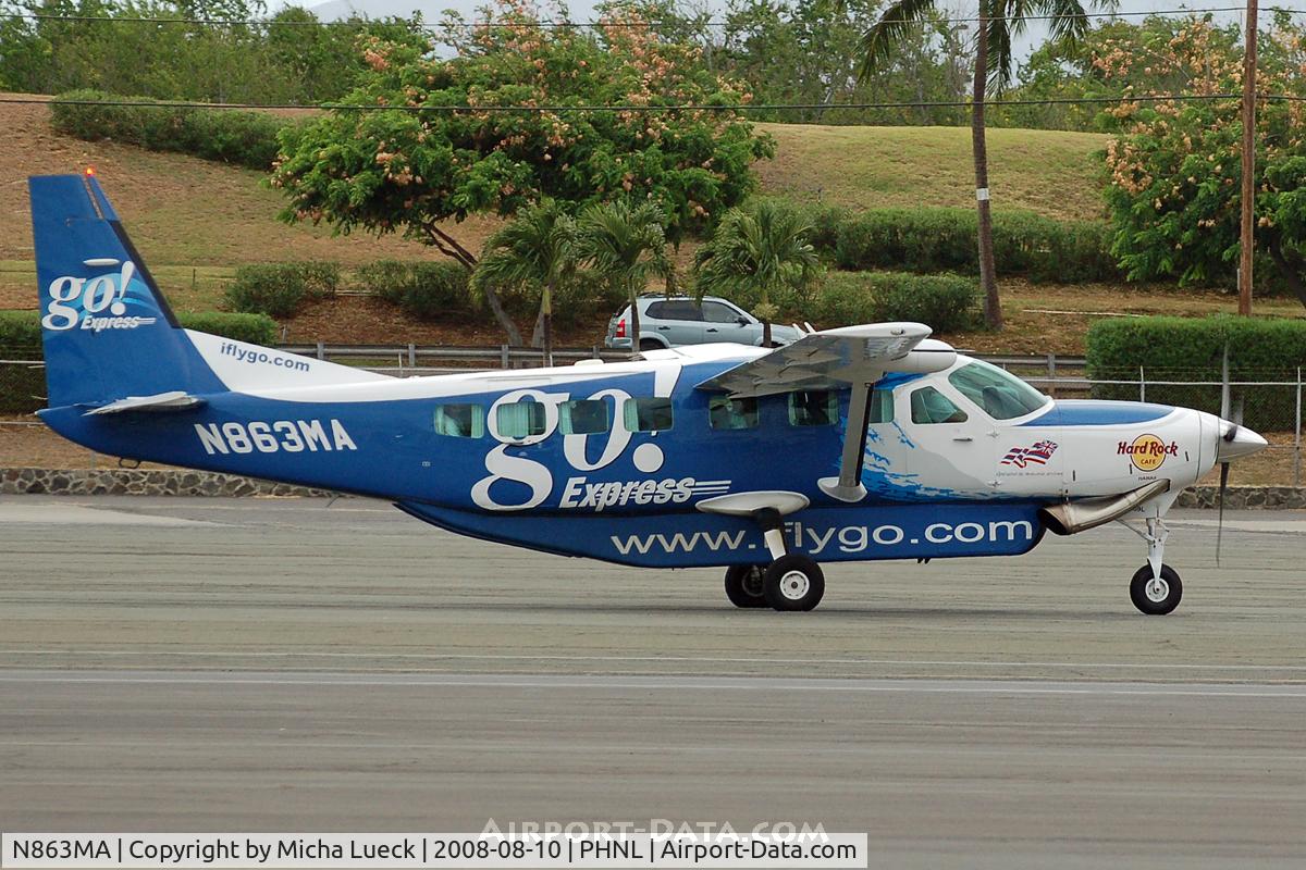 N863MA, 2004 Cessna 208B Grand Caravan C/N 208B1049, At Honolulu