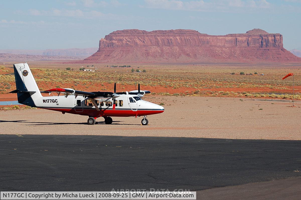 N177GC, 1969 De Havilland Canada DHC-6-300 Twin Otter C/N 263, At Monument Valley