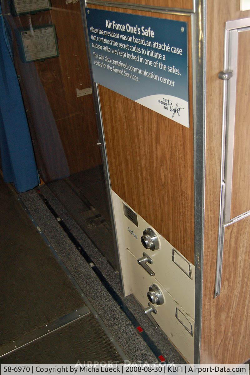 58-6970, 1958 Boeing VC-137A C/N 17925, On Air Force One
