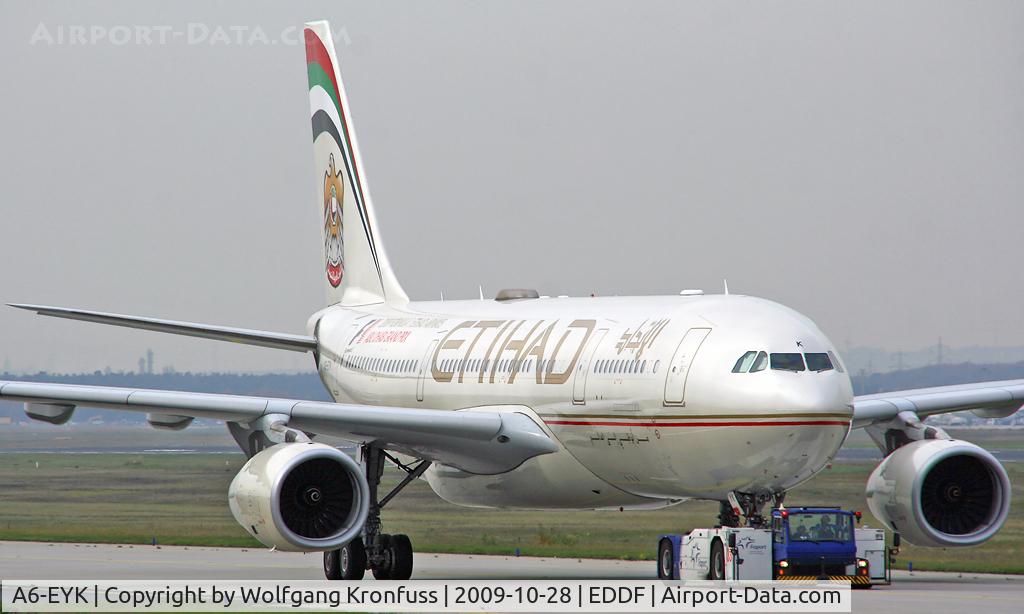 A6-EYK, 2006 Airbus A330-243 C/N 788, Etihad