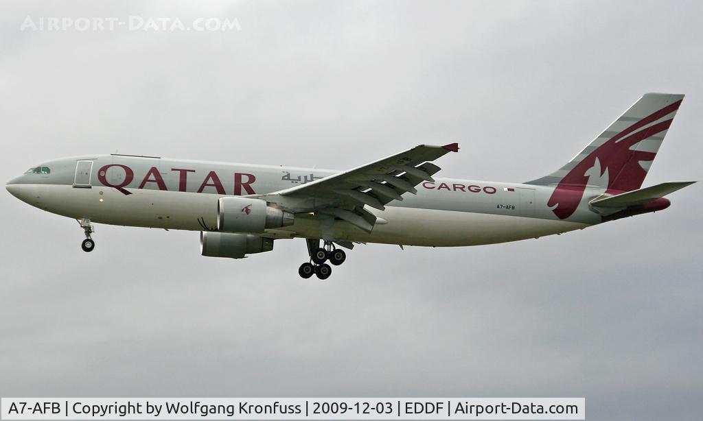 A7-AFB, 1991 Airbus A300B4-622R C/N 614, Qatar Cargo