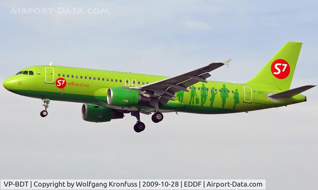 VP-BDT, Airbus A320-214 C/N 3494, S7 Airlines