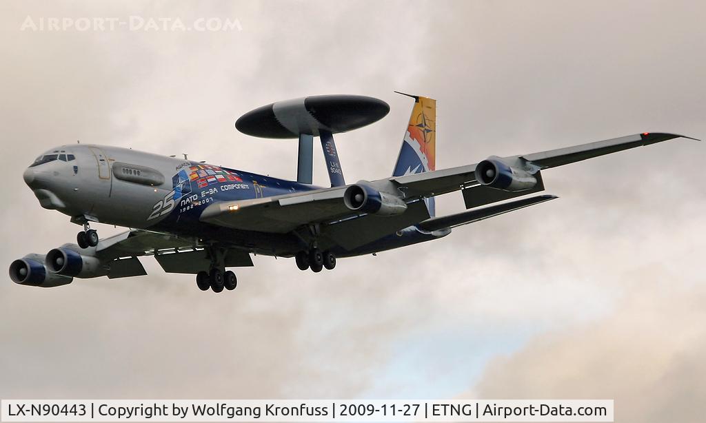 LX-N90443, 1981 Boeing E-3A Sentry C/N 22838, NATO