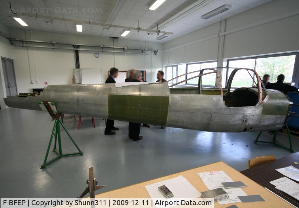 F-BFEP, Max Holste MH-52R C/N 11, On big restoration by student at this School