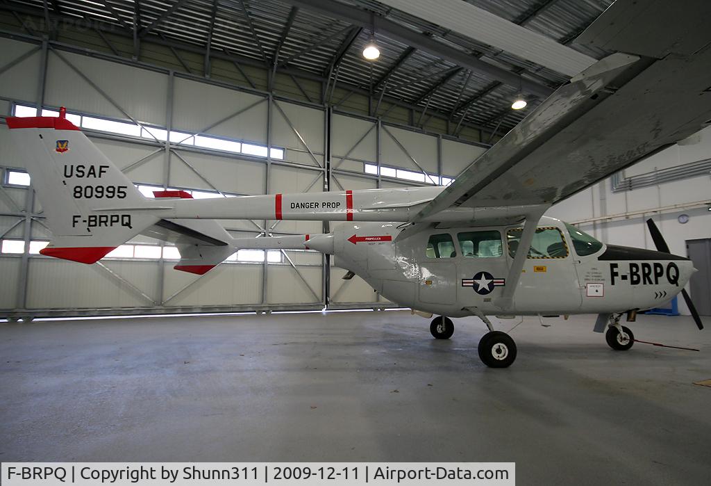 F-BRPQ, Cessna T337D C/N 337-0995, Donated to the Old Wings Association and located at this School for instructional airframe