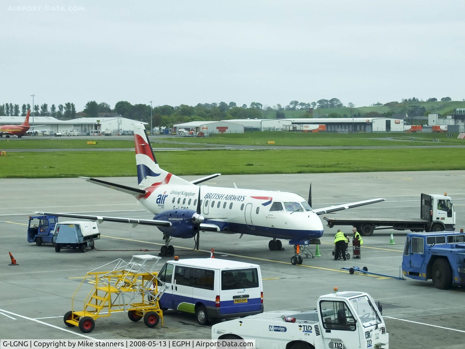 G-LGNG, 1992 Saab SF340B C/N 340B-327, Loganair/British airways SF.340 At EDI