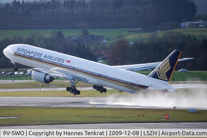 9V-SWO, 2008 Boeing 777-312/ER C/N 34580, Singapore Airlines Boeing 777-300