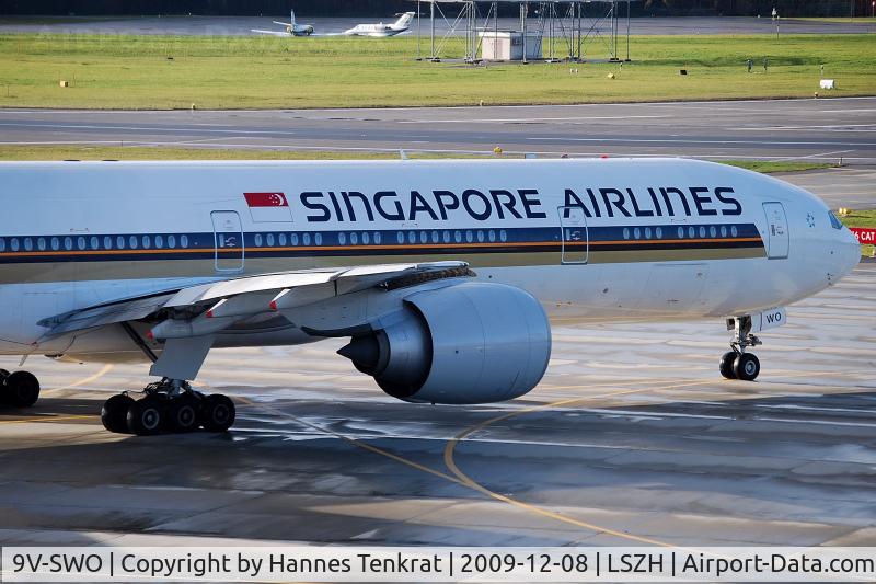 9V-SWO, 2008 Boeing 777-312/ER C/N 34580, Singapore Airlines Boeing 777-300
