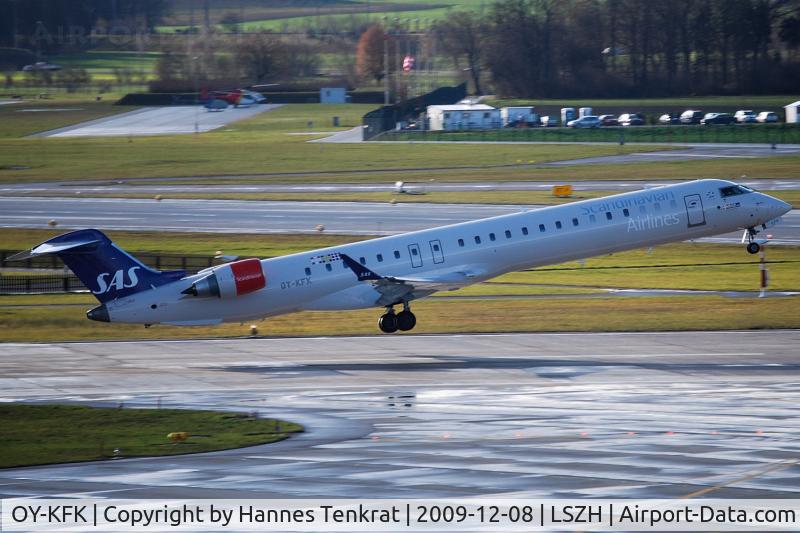 OY-KFK, 2009 Bombardier CRJ-900 (CL-600-2D24) C/N 15244, SAS CRJ 900