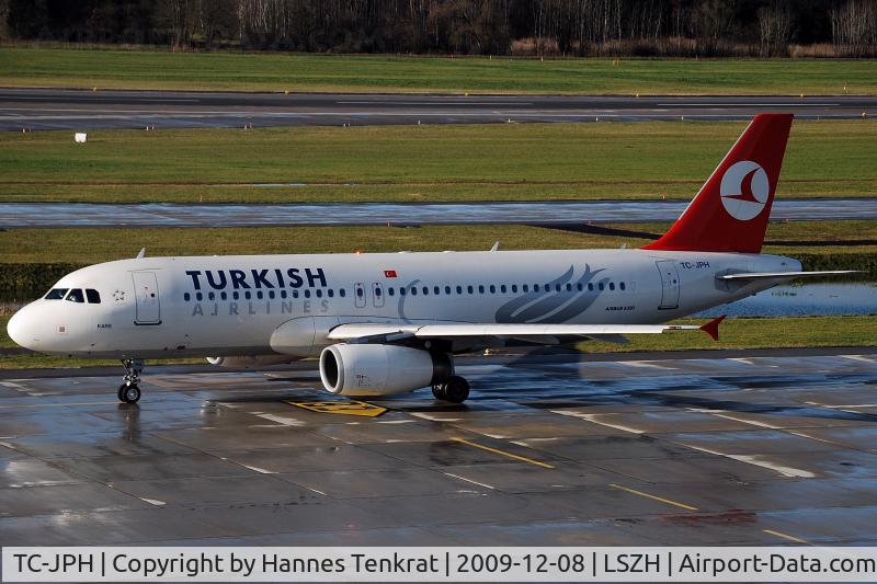 TC-JPH, 2007 Airbus A320-232 C/N 3185, Turkish Airlines Airbus A320