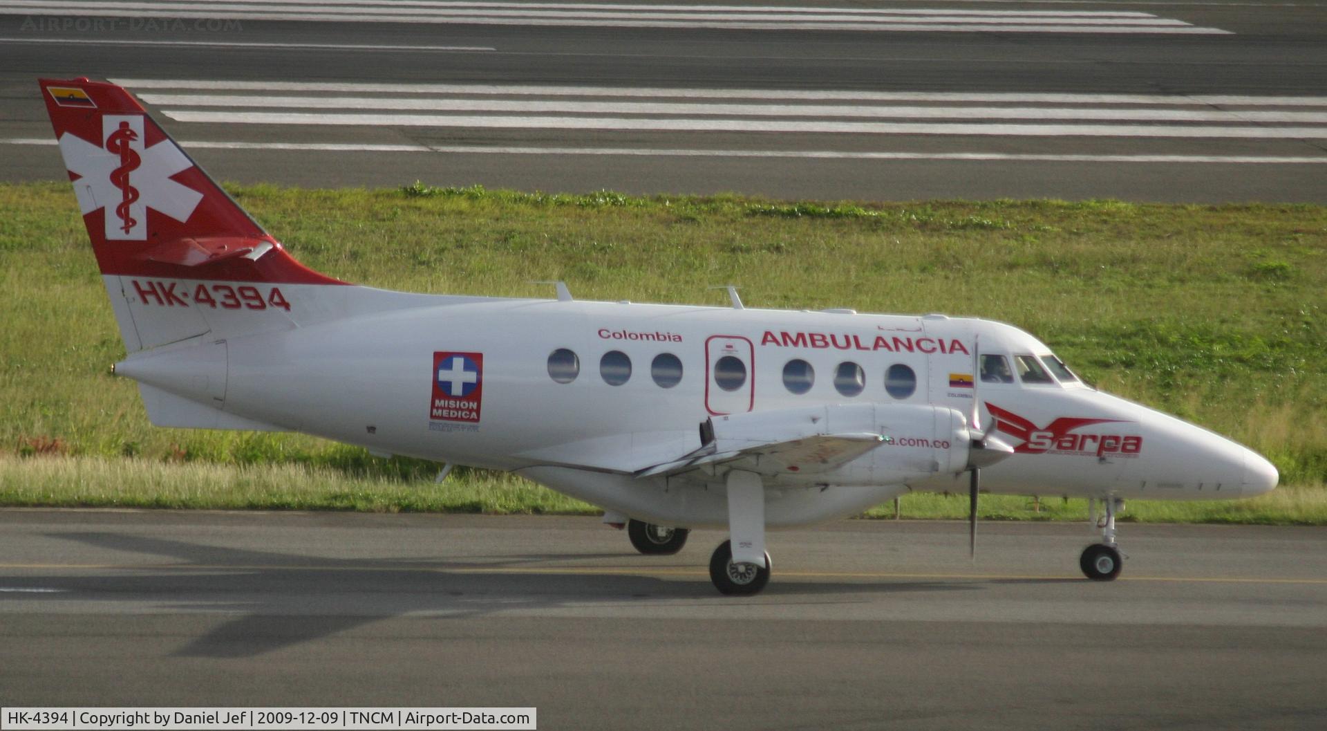 HK-4394, 1990 British Aerospace BAe-3201 Jetstream C/N 905, Airabulance just befor departure