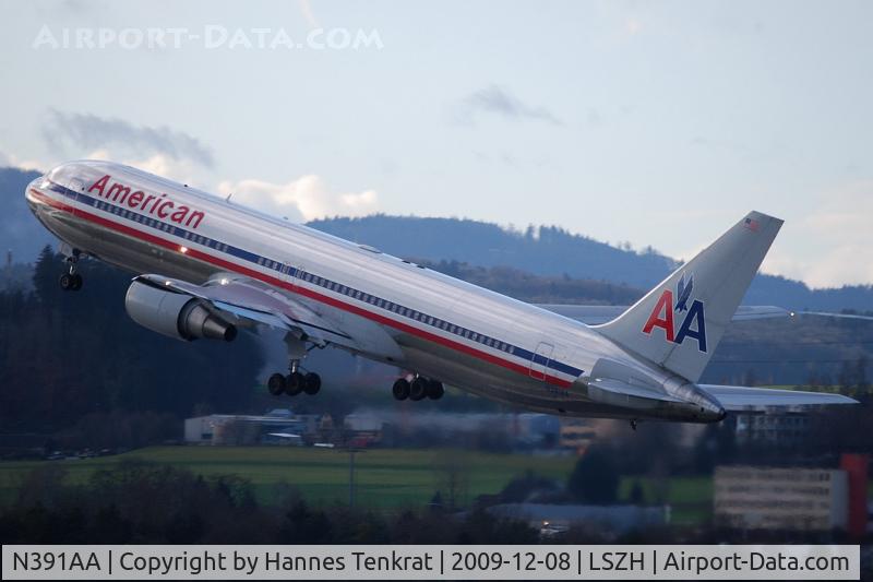 N391AA, 1995 Boeing 767-323 C/N 27451, American Airlines Boeing 767-300ER