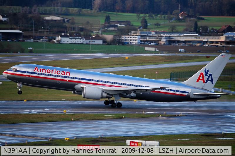 N391AA, 1995 Boeing 767-323 C/N 27451, American Airlines Boeing 767-300ER
