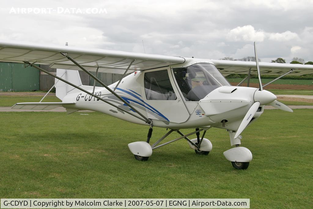 G-CDYD, 2006 Comco Ikarus C42 FB80 C/N 0604-6812, Ikarus C42 FB80 at bagby Airfield, UK in 2007.