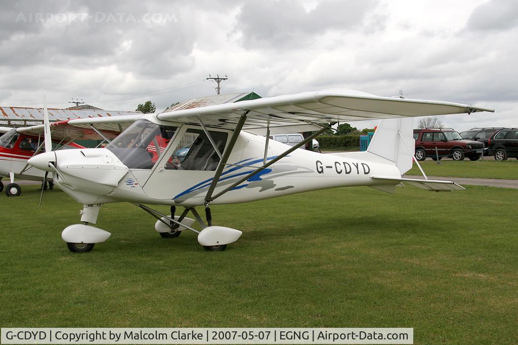 G-CDYD, 2006 Comco Ikarus C42 FB80 C/N 0604-6812, Ikarus C42 FB80 at Bagby Airfield, UK in 2007.