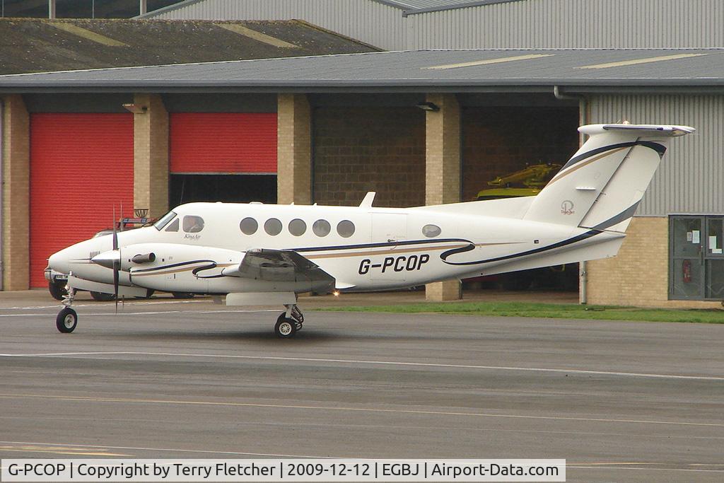 G-PCOP, 2004 Raytheon B200 King Air C/N BB-1860, Gama Aviation Beech 200 at Staverton