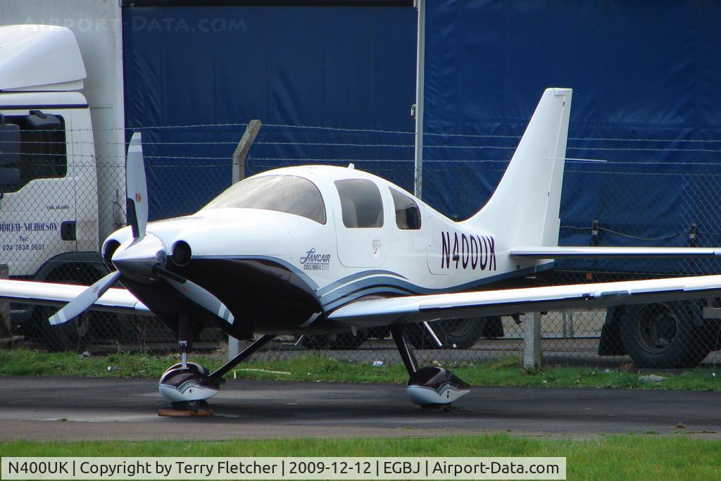 N400UK, 2005 Lancair LC41-550FG C/N 41062, Lancair LC41-550FG at Staverton