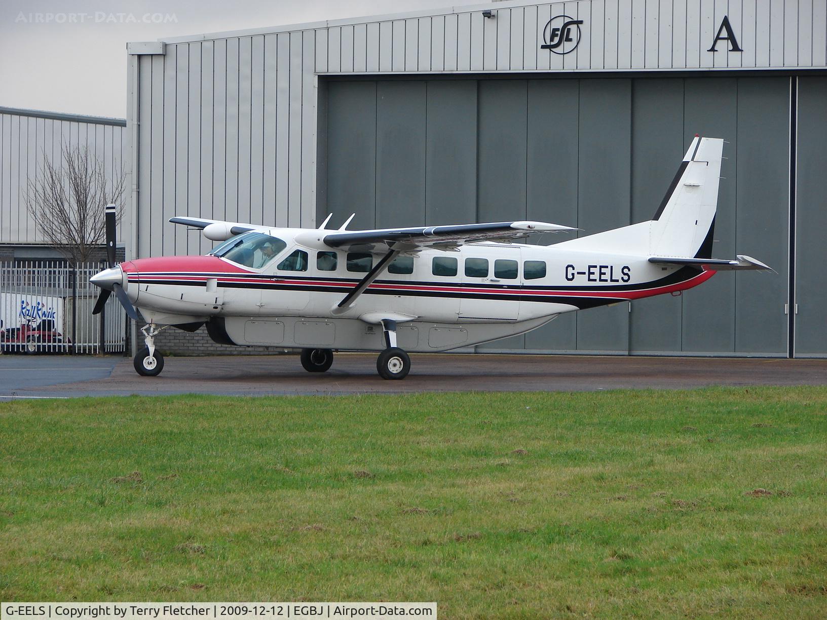 G-EELS, 1997 Cessna 208B Grand Caravan C/N 208B0619, Glass Eels Cessna Caravan at home Staverton base