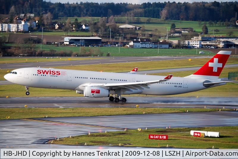 HB-JHD, 2009 Airbus A330-343 C/N 1026, Swiss Airbus A330-300