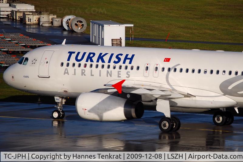 TC-JPH, 2007 Airbus A320-232 C/N 3185, Turkish Airlines Airbus A320