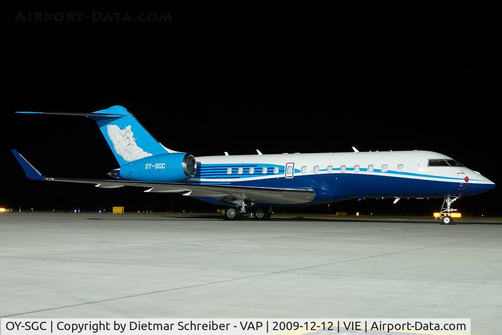 OY-SGC, 2009 Bombardier BD-700-1A11 Global 5000 C/N 9343, Globalexpress