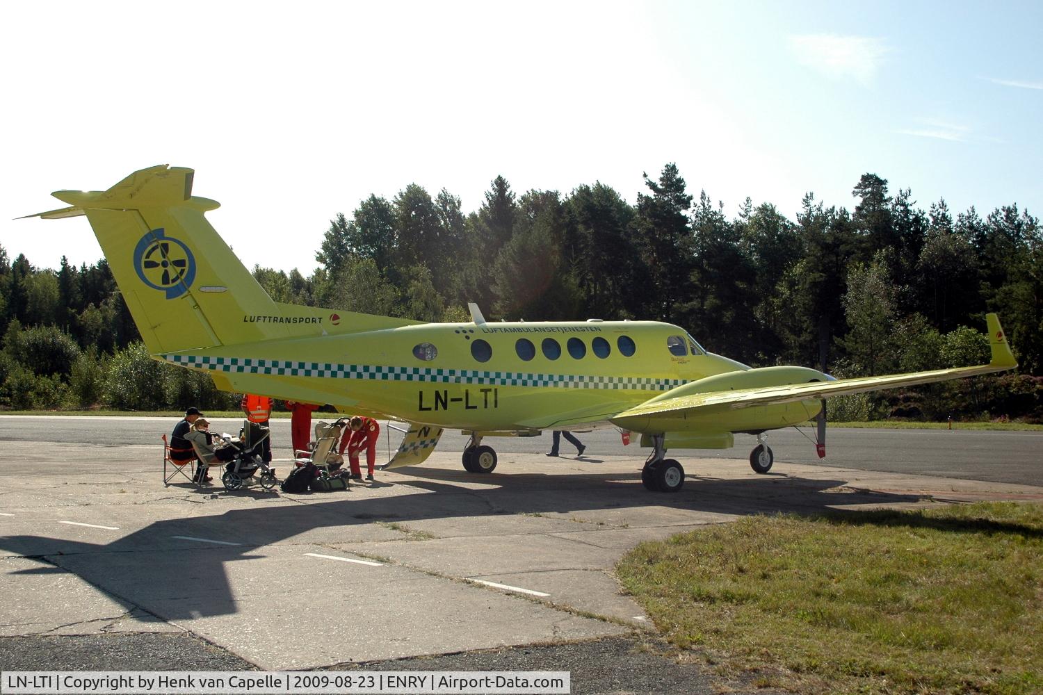 LN-LTI, 2009 Hawker Beechcraft B200 King Air C/N BB-2010, King Air operated as air ambulance with personel on stand-by at Rygge airforce base, Norway.