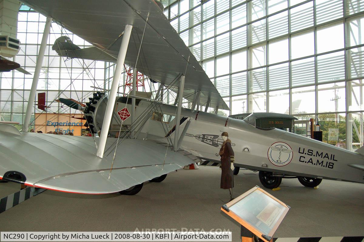 NC290, Boeing 40B C/N 901, At the Museum of Flight