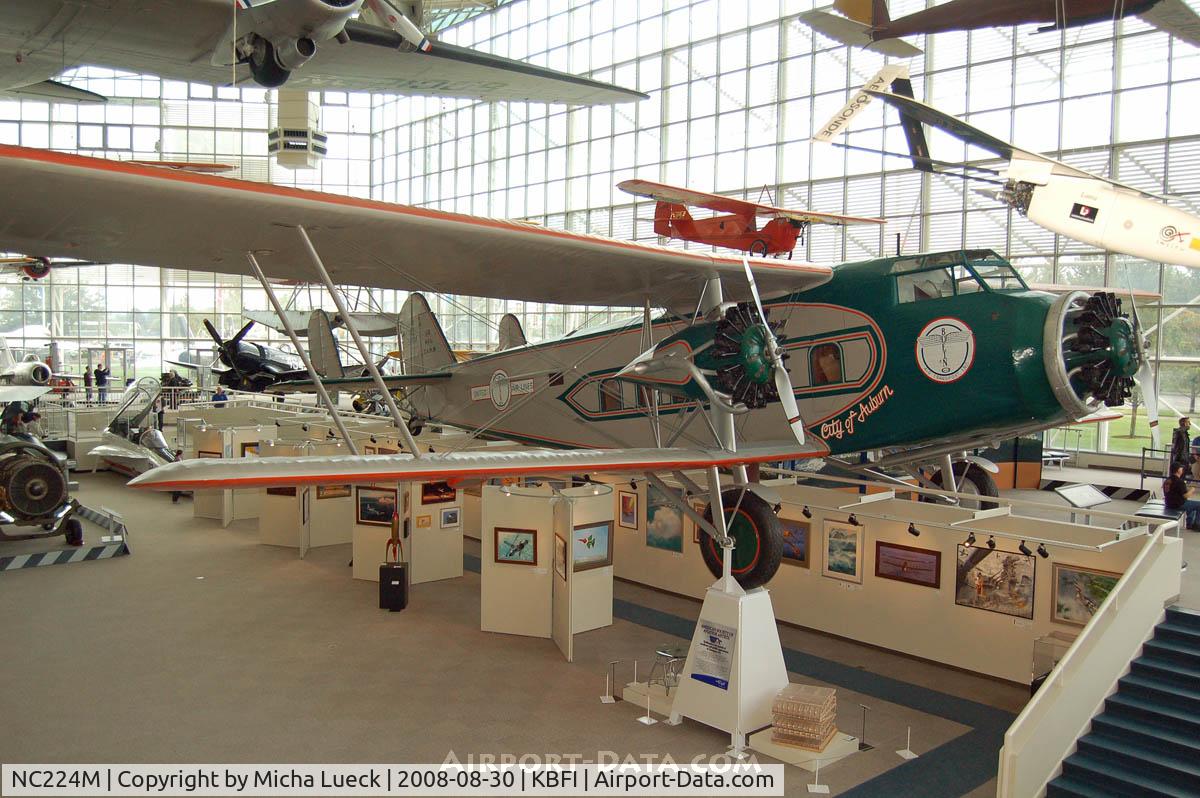 NC224M, 1929 Boeing 80A-1 C/N 1082, At the Museum of Flight