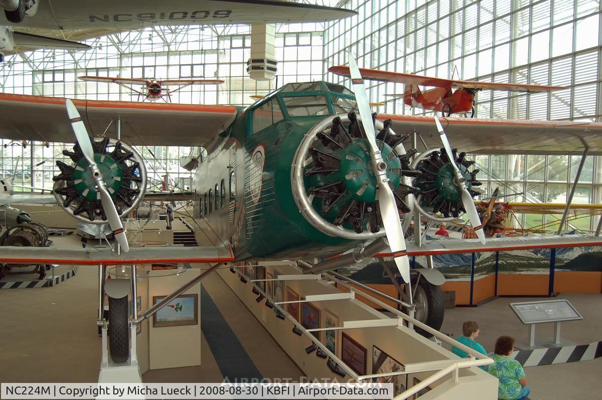 N224M, 1929 Boeing 80A-1 C/N 1082, At the Museum of Flight