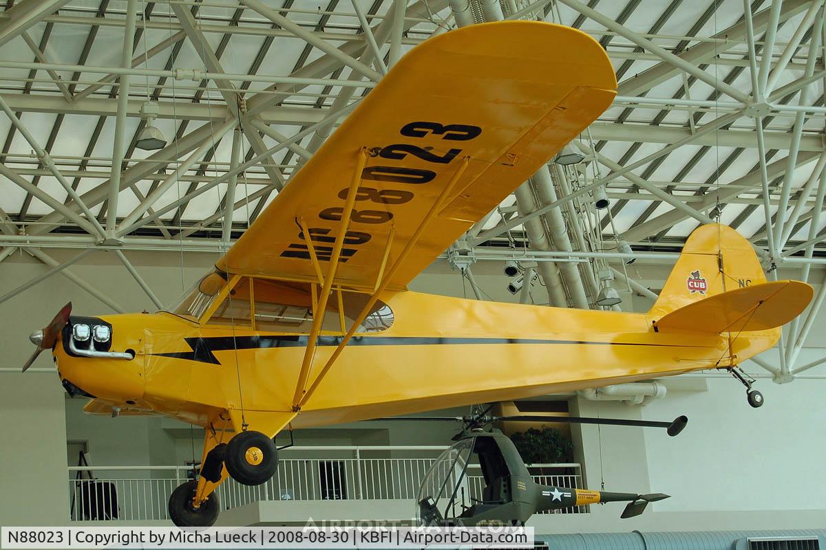 N88023, 1946 Piper J3C-65 Cub C/N 15641, At the Museum of Flight