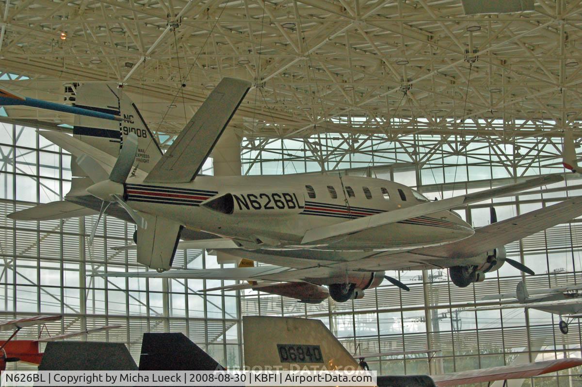 N626BL, 1980 Lear Fan Limited LF 2100 C/N E001, At the Museum of Flight