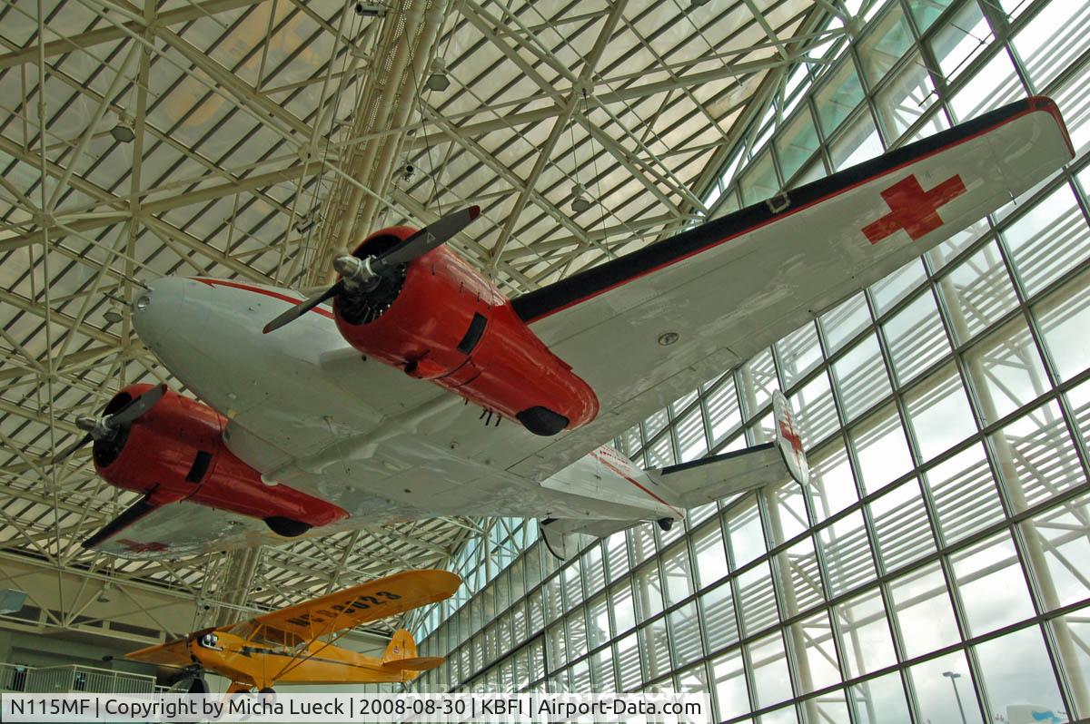 N115MF, 1951 Beech C-45H Expeditor C/N AF-253, At the Museum of Flight