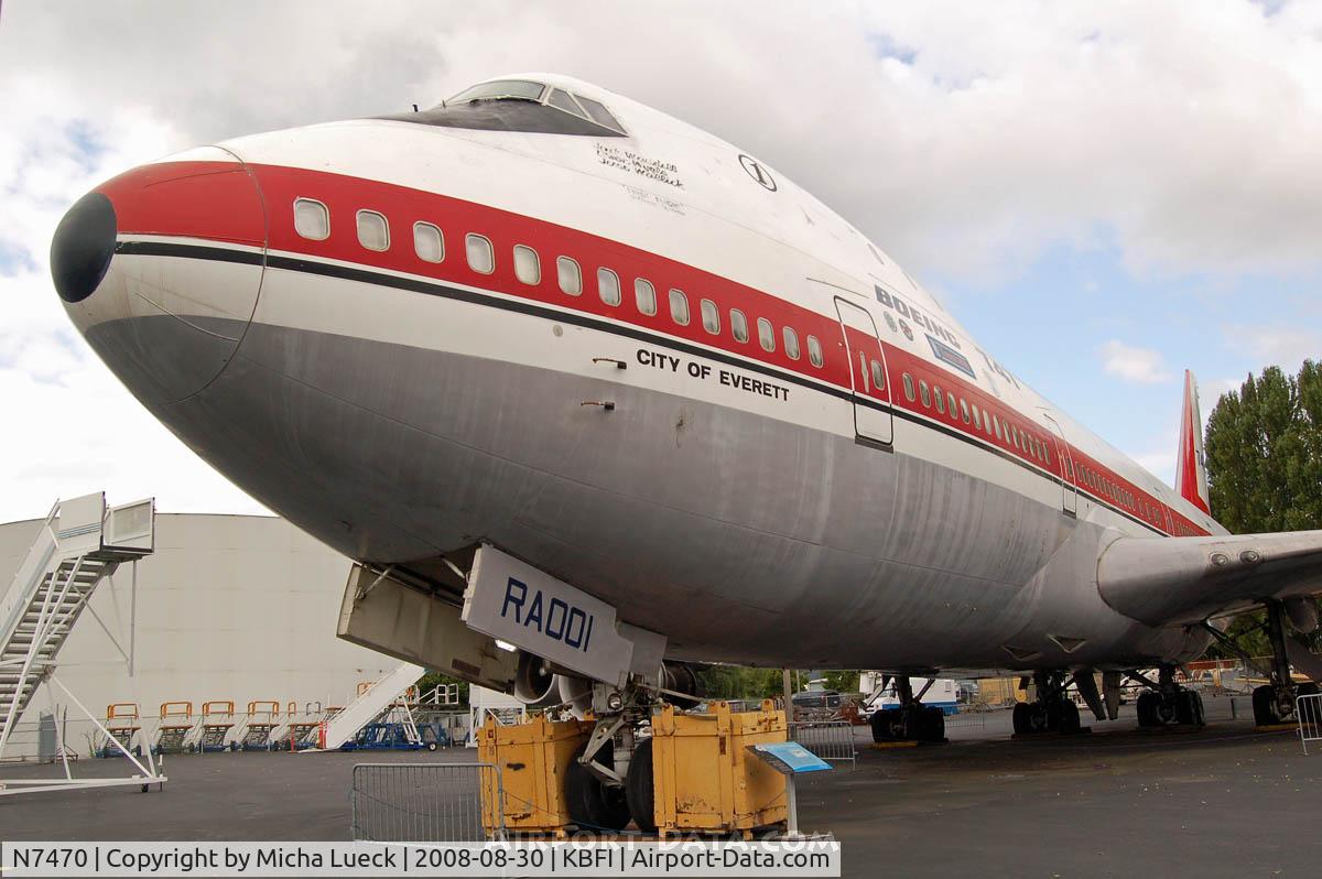 N7470, 1969 Boeing 747-121 C/N 20235, At the Museum of Flight