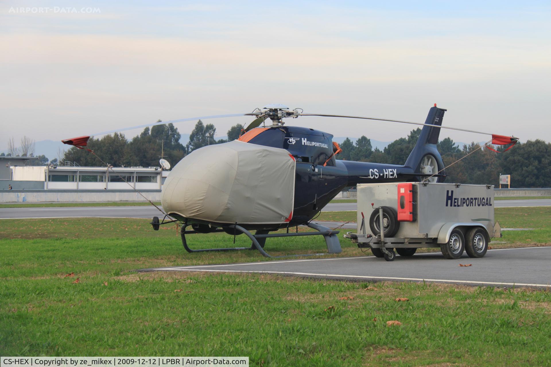 CS-HEX, 2001 Eurocopter EC-120B Colibri C/N 1183, Eurocopter 120 at Braga aerodrome for aerial work