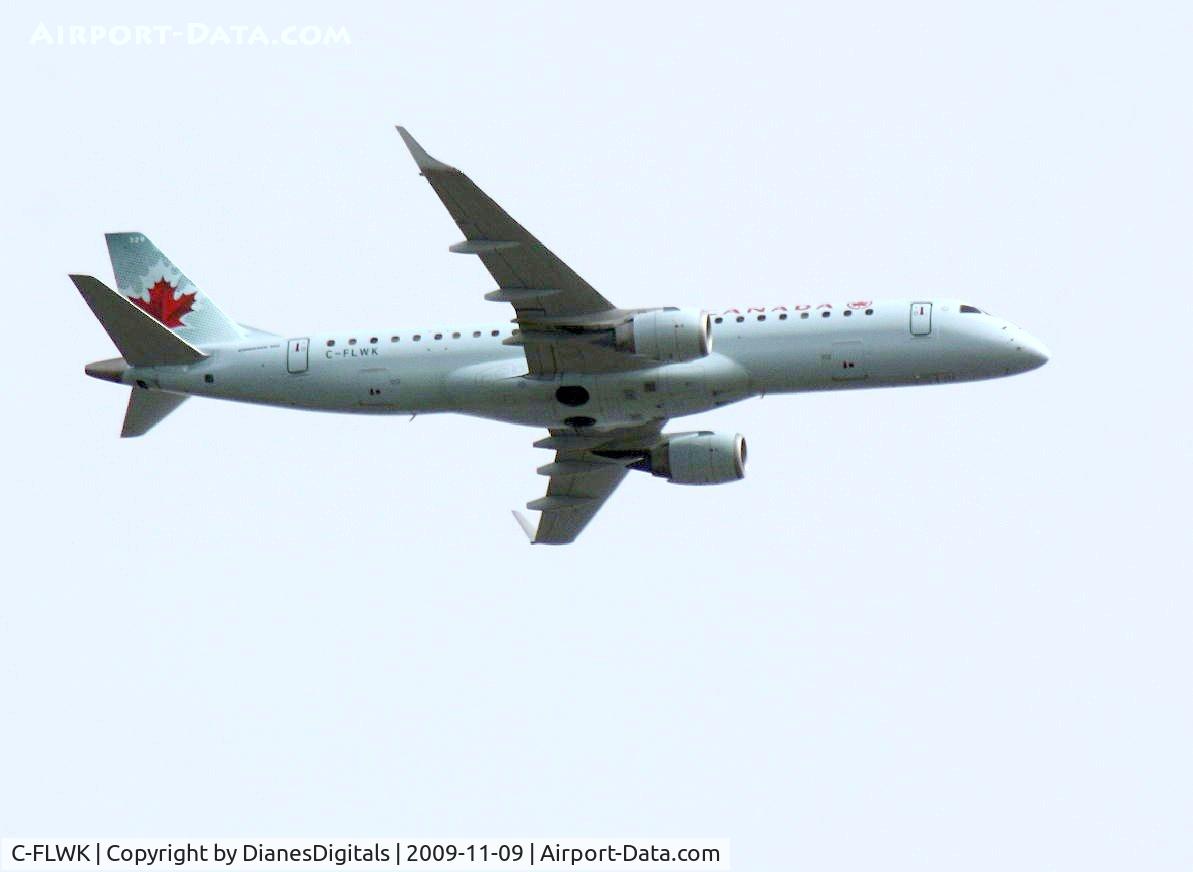 C-FLWK, 2007 Embraer 190AR (ERJ-190-100IGW) C/N 19000096, Vaughan ON