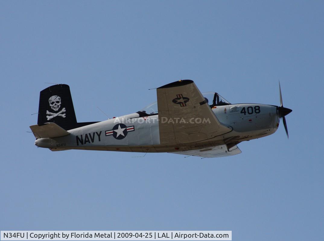 N34FU, 1956 Beech D-45 Mentor C/N BG-180, Beech T-34